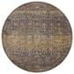 Loloi Bradbury 5" Round Ink and Multicolor Area Rug, , large