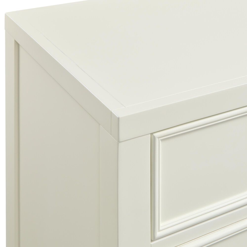 Forma &amp; Co Olivia 5-Piece Twin Canopy Bedroom Set in French White, , large