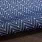 Nourison Horizon HOZ02 Navy 6" x 9" Indoor/Outdoor Area Rug, , large