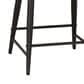 Linon Home Decor Elder 24" Counter Stool in Black, , large