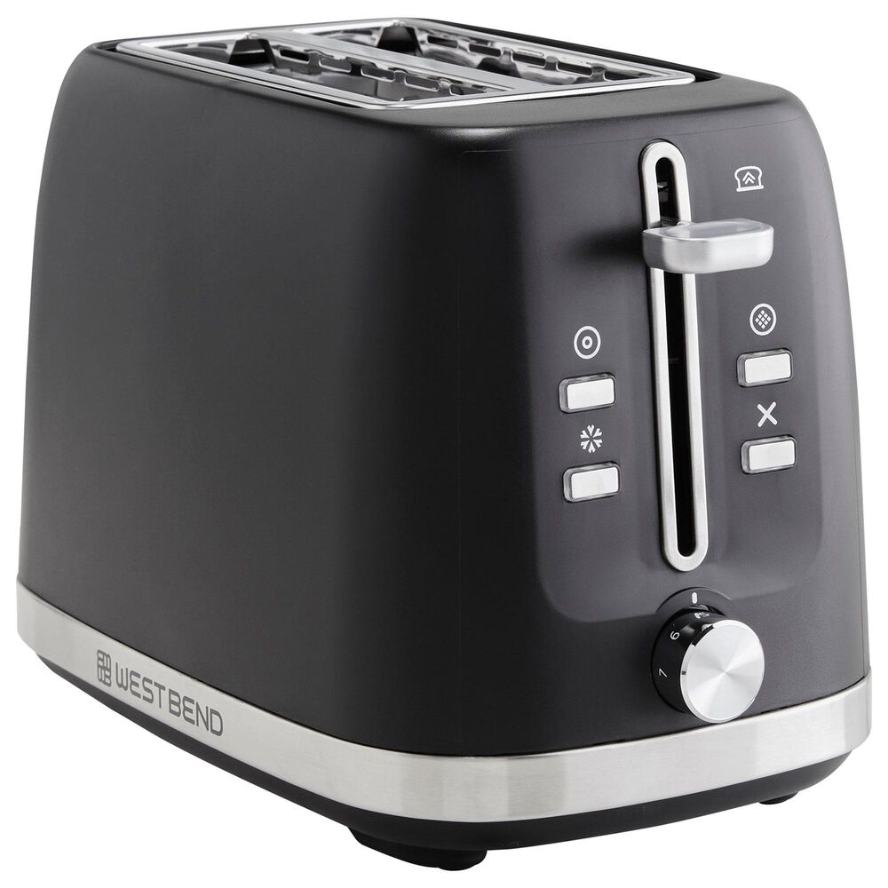 West Bend 2-Slice Toaster in Black