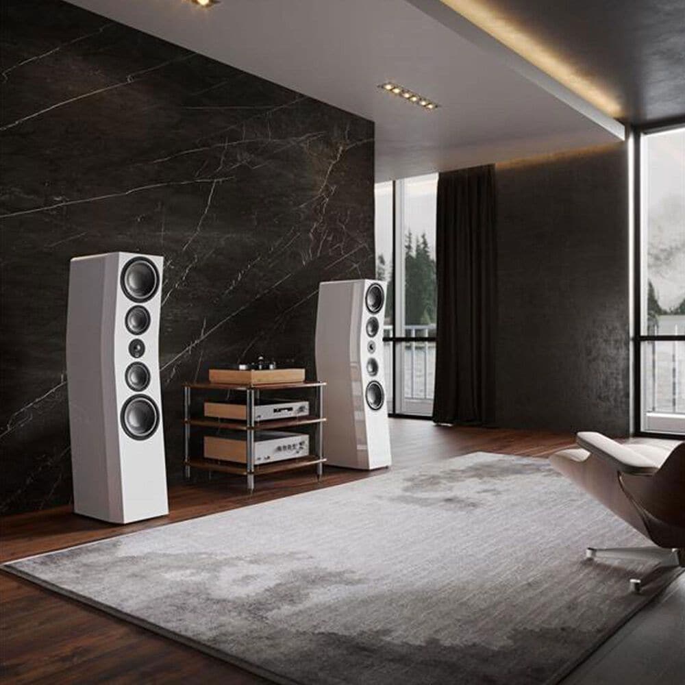 Svs Audio Ultra Evolution Pinnacle Floor Standing Speaker in Piano Gloss White, , large