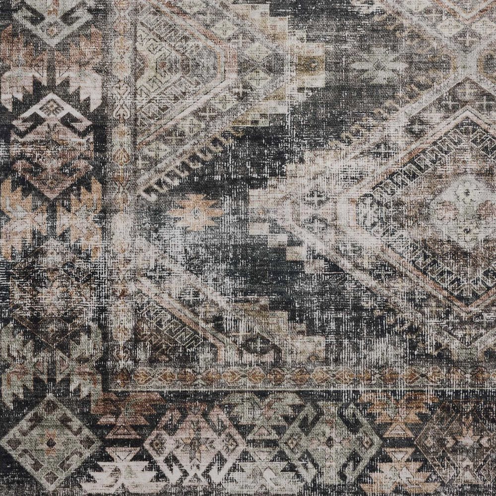 Amber Lewis x Loloi Josie 2&#39;3&quot; x 3&#39;9&quot; Ink and Earth Area Rug, , large
