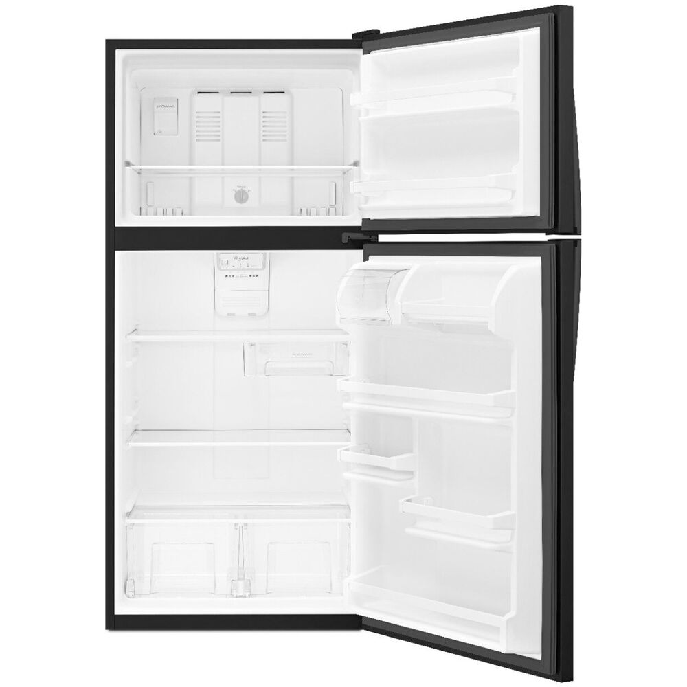 Whirlpool 18 Cu. Ft. Top Freezer Refrigerator Energy Star in Black, , large