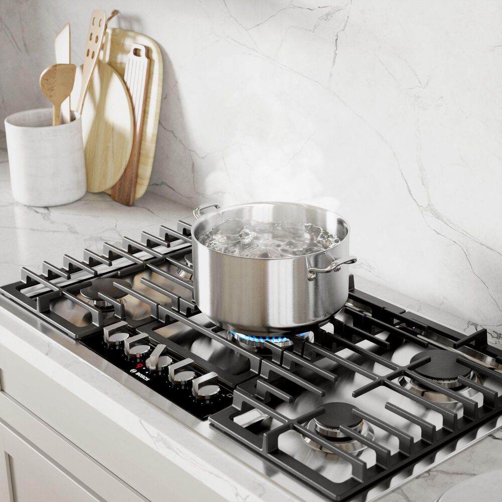 Bosch Benchmark 36&quot; Gas Cooktop in Stainless Steel, , large