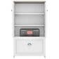Bush Fairview 3-Piece Office Desk and File Cabinet Set in Shiplap Gray and Pure White, , large