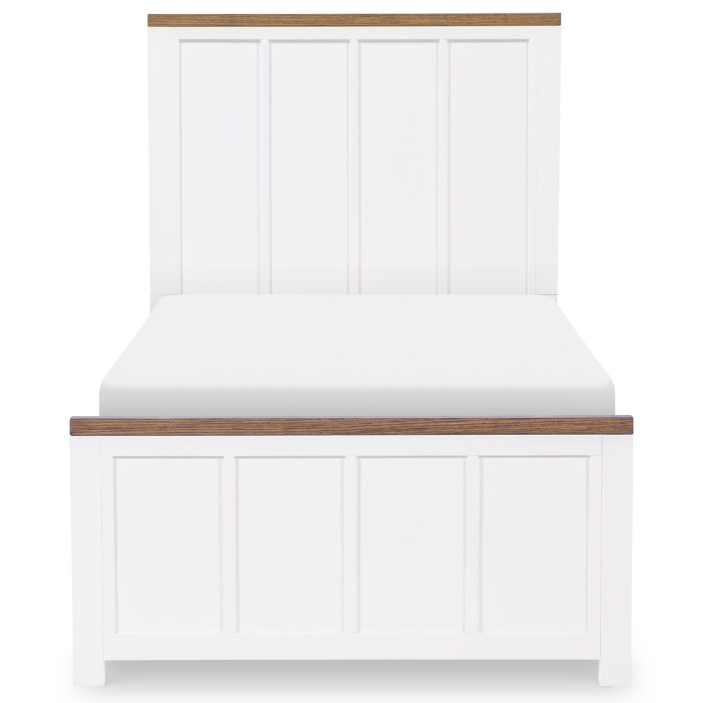 Legacy Classic Dutton 4-Piece Twin Bedroom Set in Natural White, Toasted Coconut and Aged Black, , large