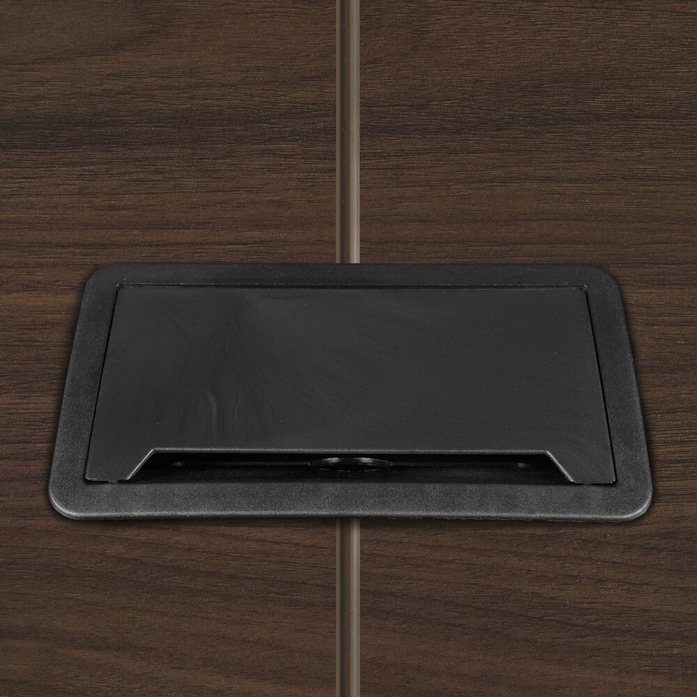 Regency Global Sourcing Array 96" Conference Table in Black and Neo Walnut, , large