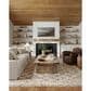 Angela Rose Amira 6"7"" x 9"6" Ivory and Pebble Area Rug, , large