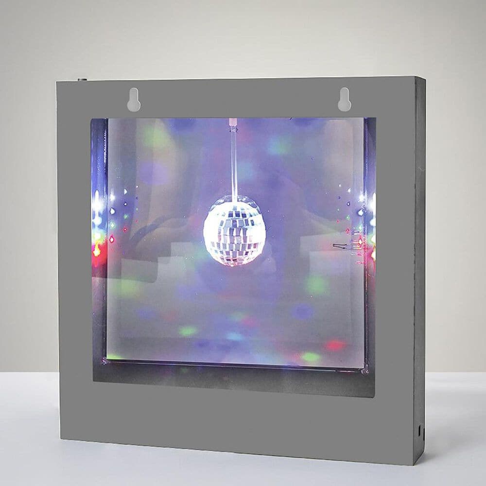 Adesso Disco Light Box in Silver, , large