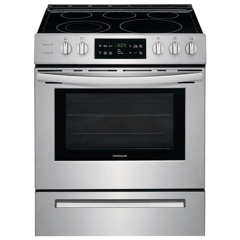 Frigidaire 30"" Front Control Slide-In Electric Range - Stainless Steel, , large