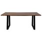 Porter Designs Manzanita and Malin 7-Piece Rectangular Dining Set in Harvest and Black, , large
