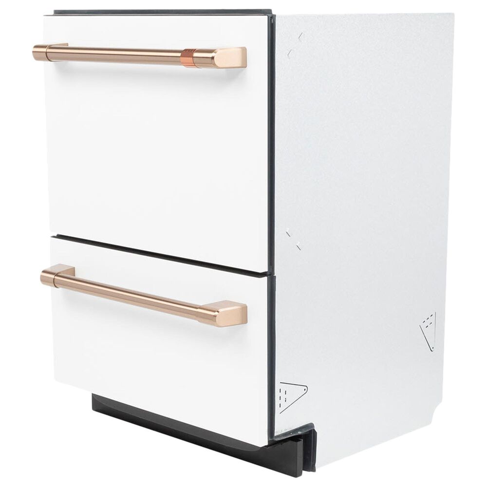 Cafe 24&quot; Double Drawer Dishwasher in Matte White, , large