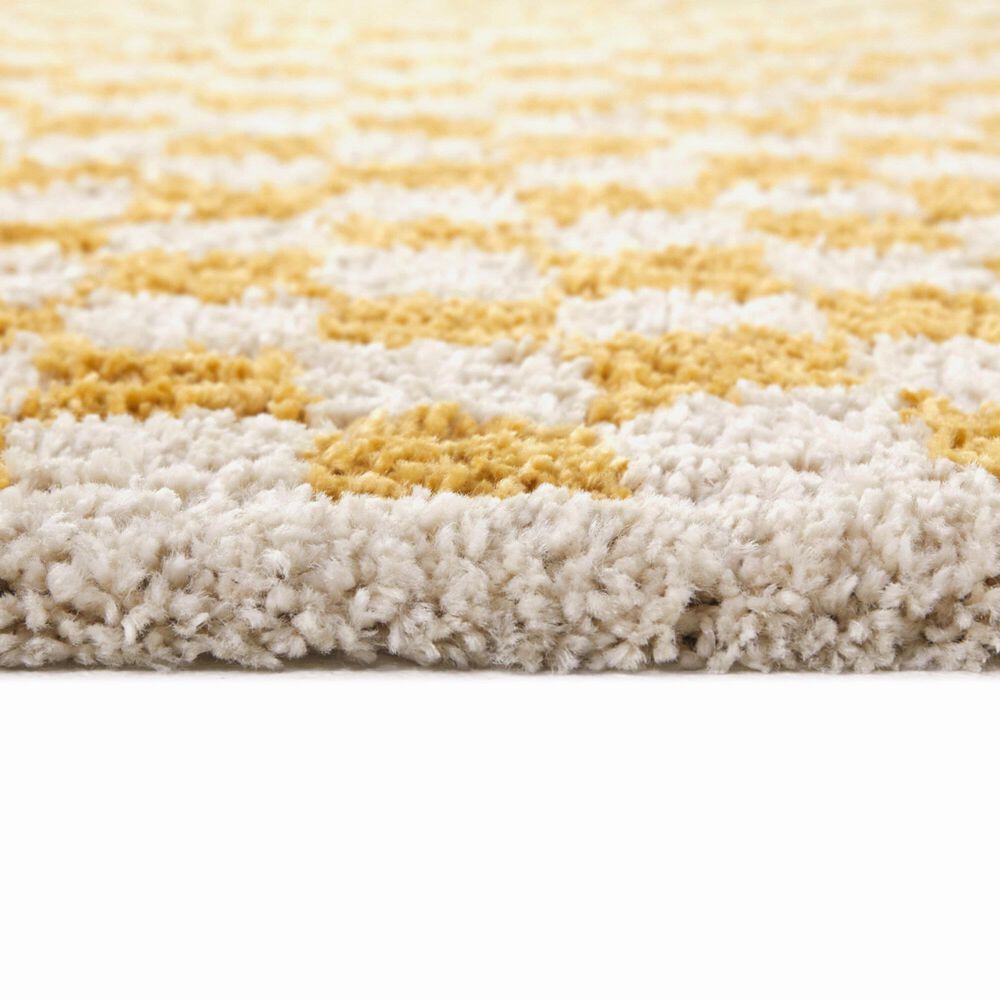 Balta Rugs Stella Covey Mustard 5'3" x 7' Area Rug, , large