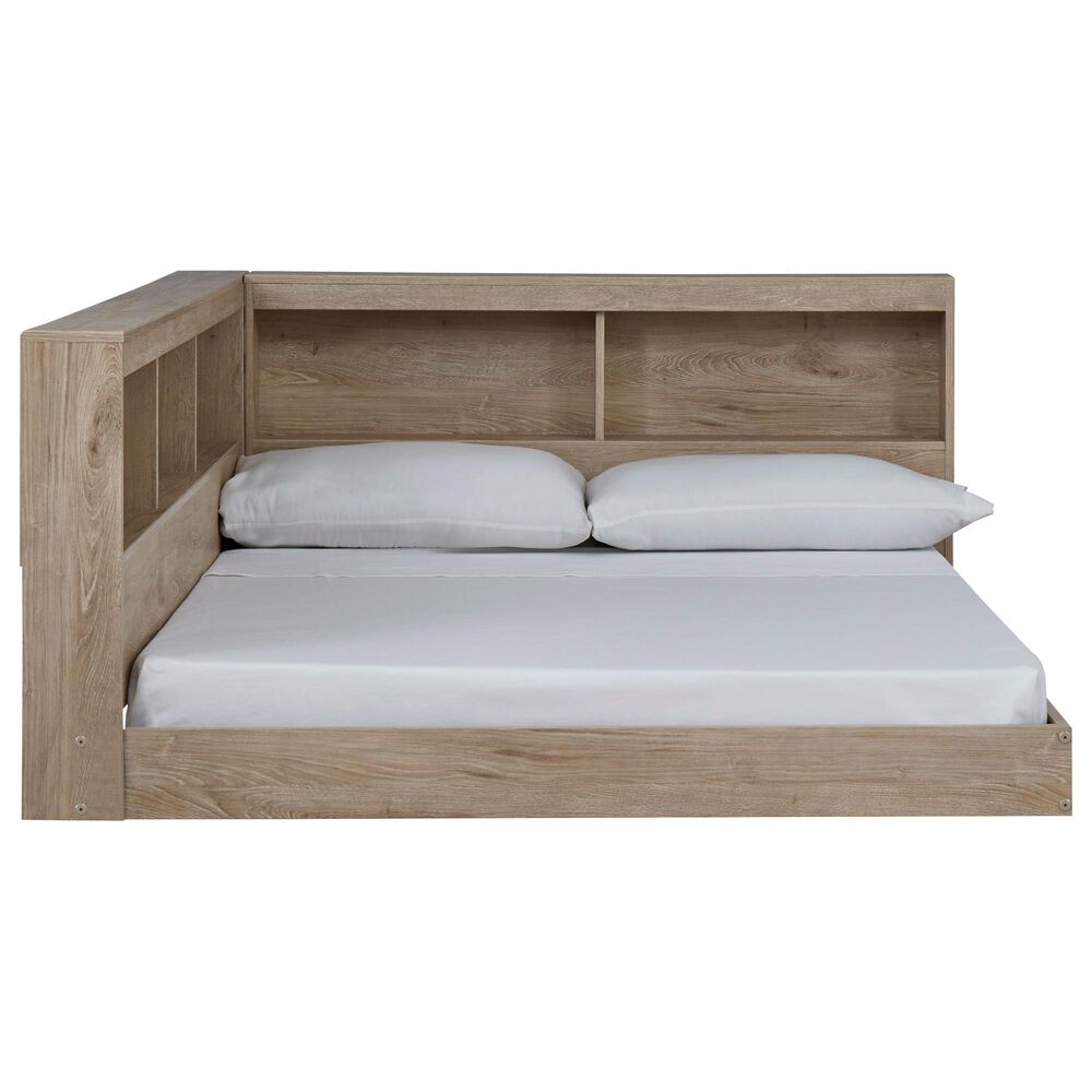 Ashley Oliah Full Bookcase Storage Bed in Natural, , large