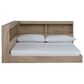 Ashley Oliah Full Bookcase Storage Bed in Natural, , large