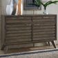 Legacy Classic Greystone Credenza in Ash Brown, , large
