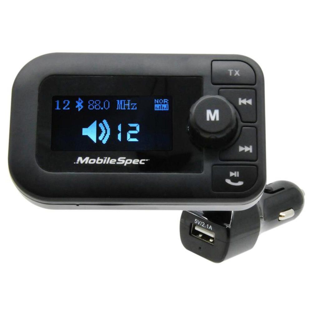 MobileSpec FM Transmitter with USB Port Nebraska Furniture Mart