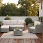 HOMLUX 6-Piece Patio Conversation Set in Beige, , large
