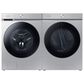 Samsung Bespoke 7.6 Cu. Ft. Front Load Electric Dryer with AI Optimal Dry and Super Speed Dry in Silver Steel, , large