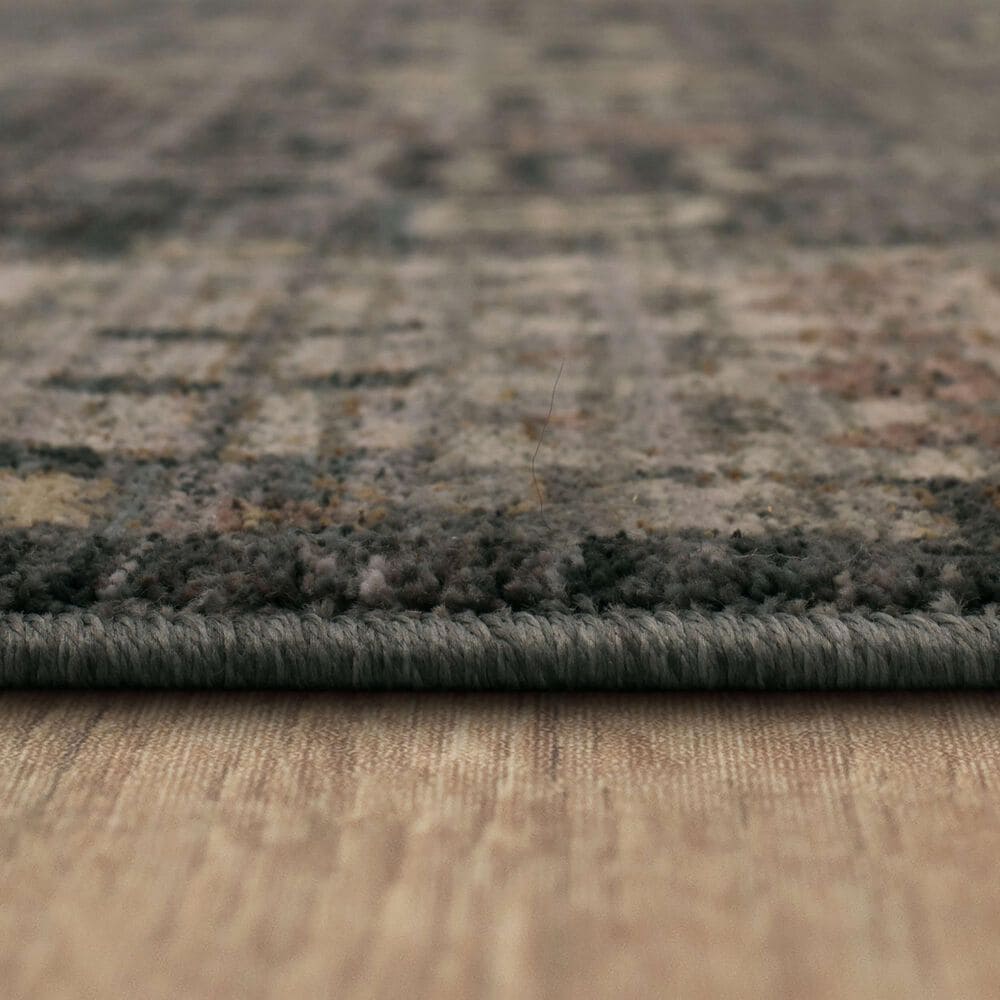 Karastan Echo Grasole 2&#39;7&quot; x 7&#39;3&quot; Denim Runner, , large