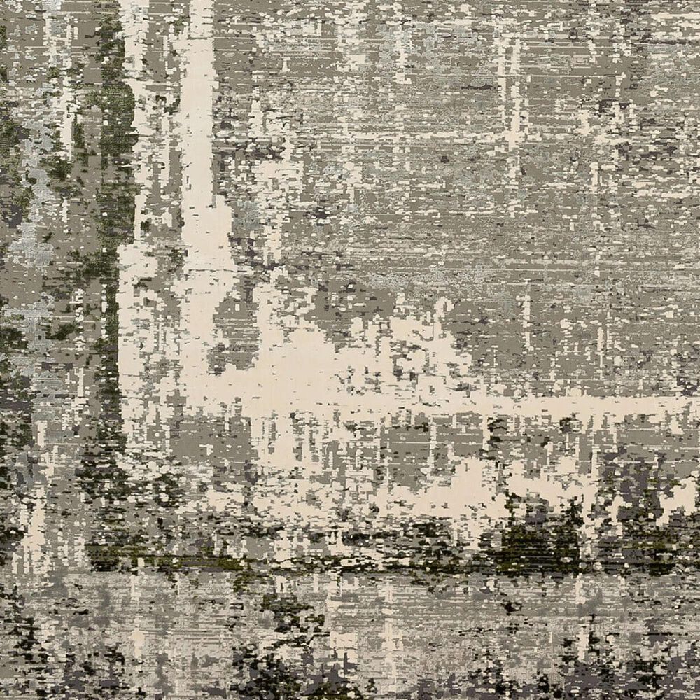 Karastan Tryst Mersi 12&#39; x 15&#39; Gray and Green Area Rug, , large