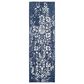 Surya Granada GND-2311 2"6" x 8" Dark Blue, Denim and Ivory Scatter Rug, , large