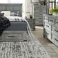 Ashley Russelyn 4 Piece King Bedroom Set in Gray, , large