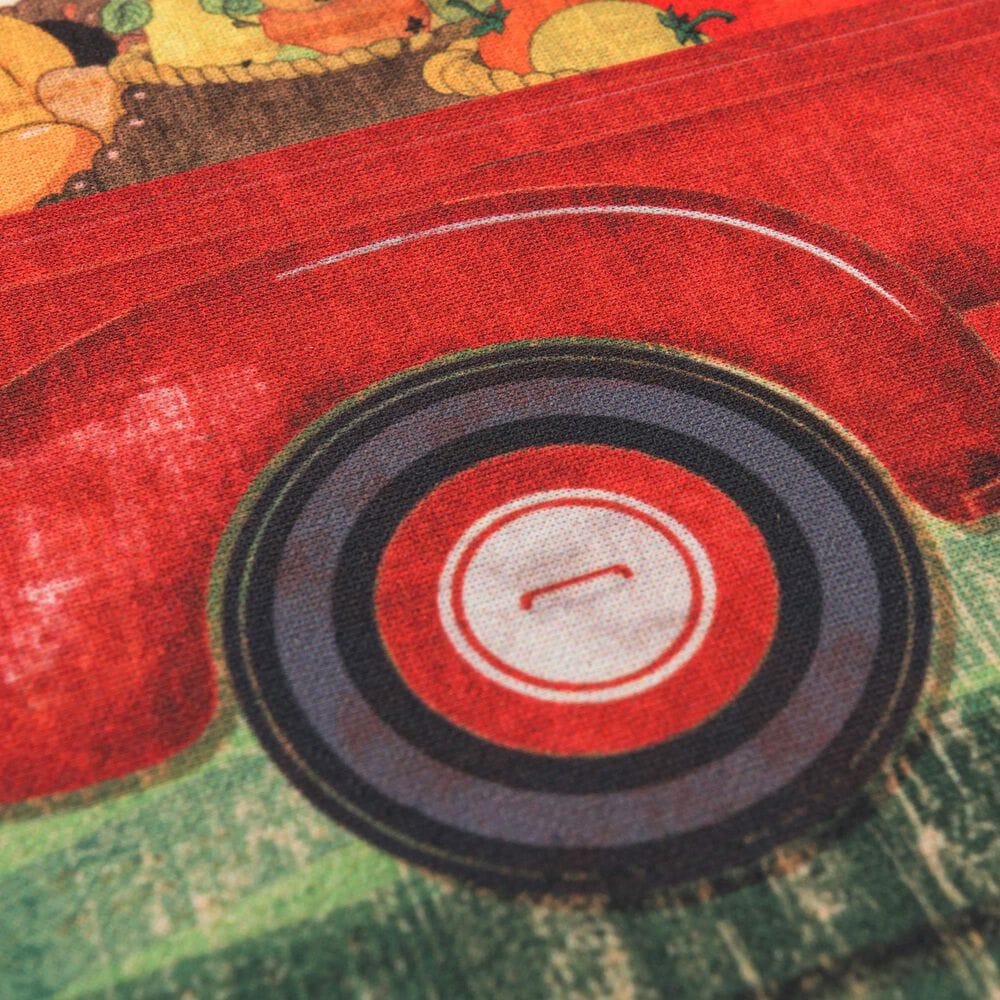 Karastan Dri-Pro Comfort Vegetable Trucks 1&#39;6&quot; x 2&#39;6&quot; Multicolor Door Mat, , large