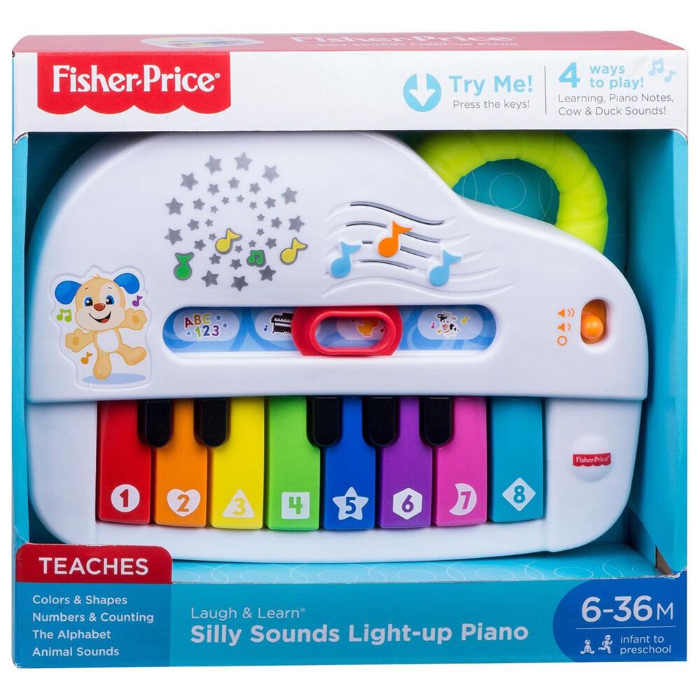Fisher Price Fisher-Price Laugh and Learn Silly Sounds Light-Up Piano, , large