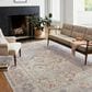 Chris Loves Julia x Loloi Rosemarie 10" x 14" Oatmeal and Lavender Area Rug, , large