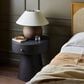 Four Hands Chiro 1 Drawer Nightstand in Black, , large