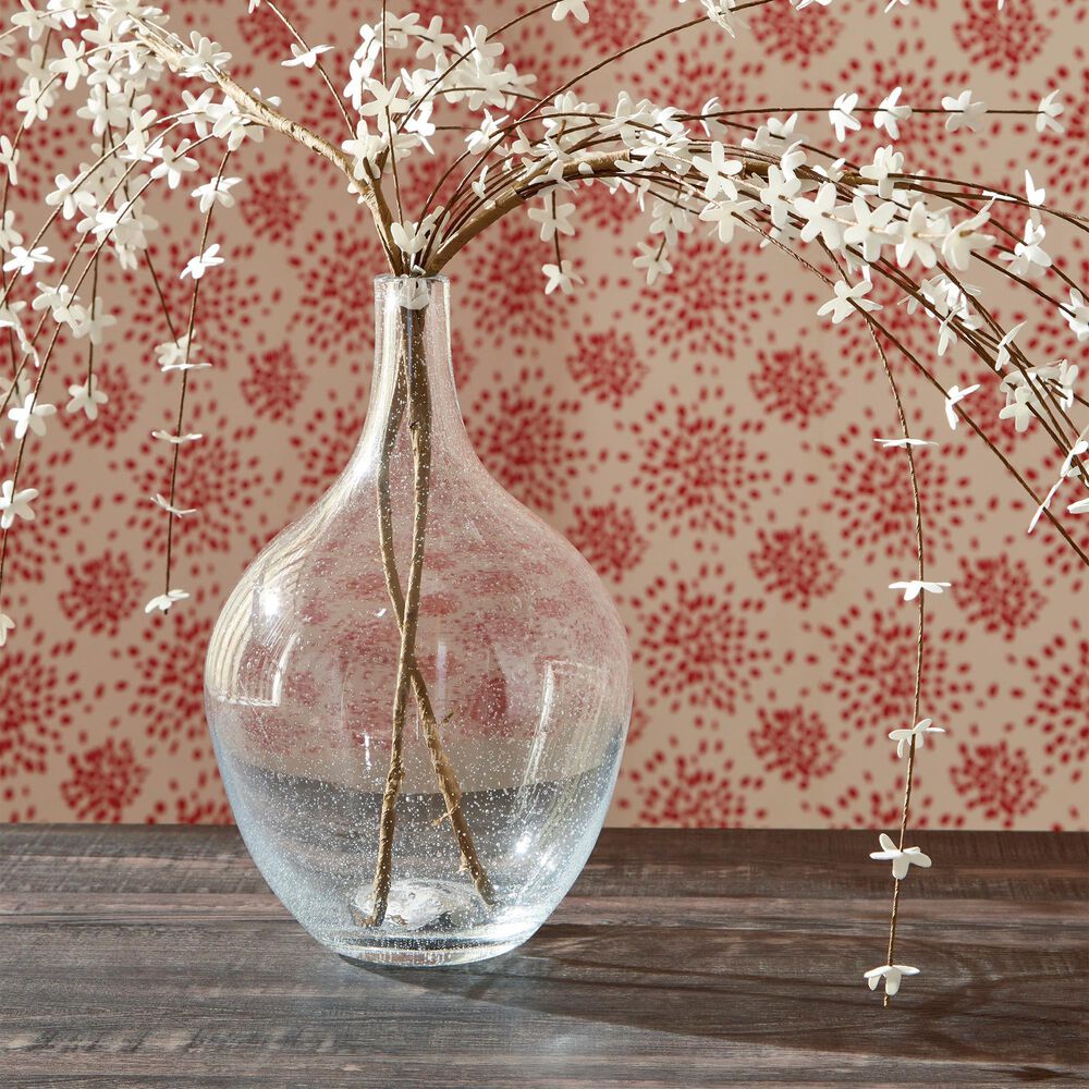 Ashley Kurthorne 9&quot; Vase in Clear, , large