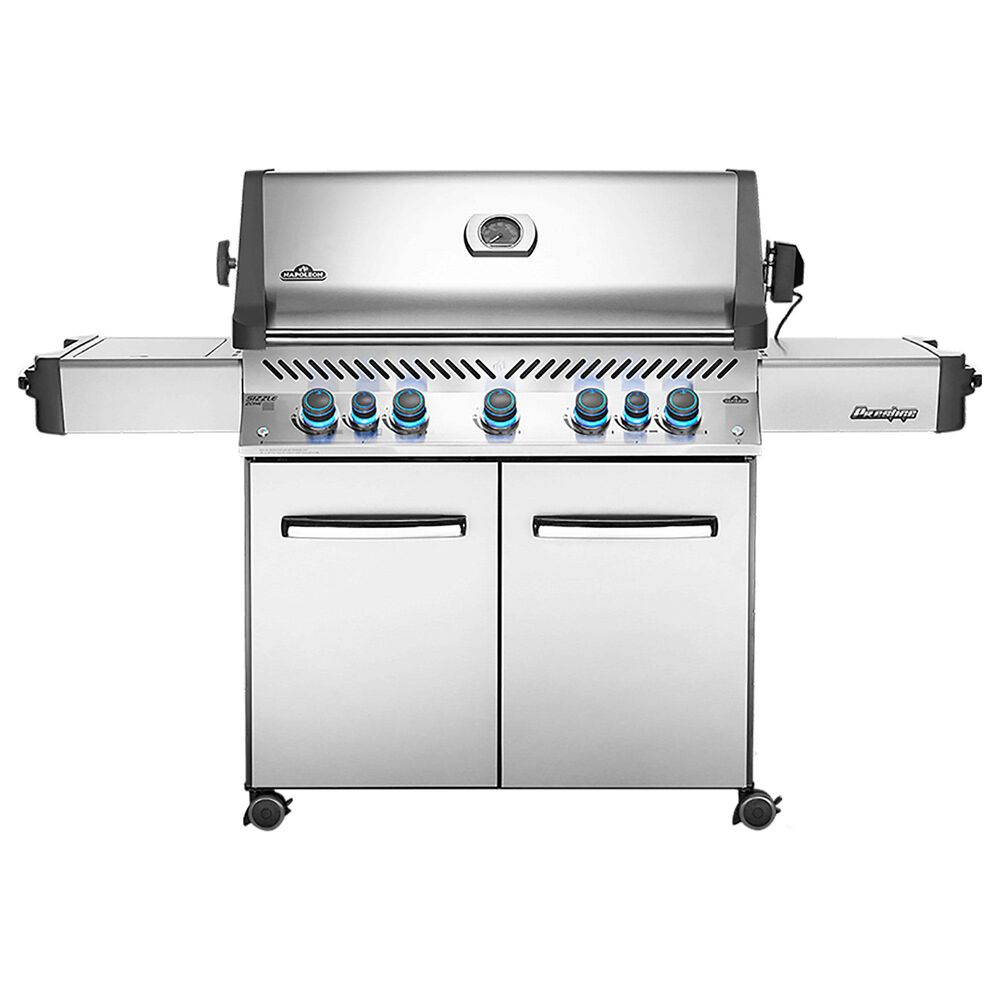 Napoleon Prestige 665 RSIB Propane Gas Grill in Stainless Steel, , large