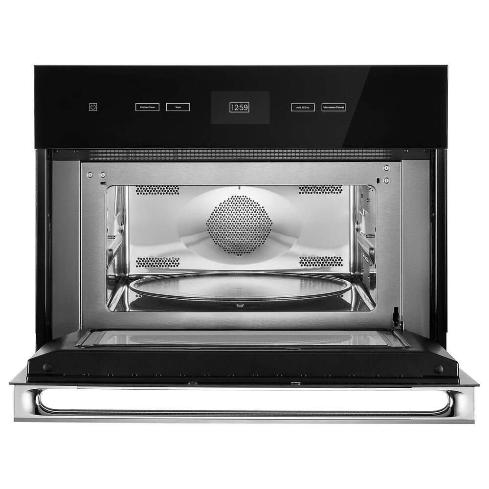 JennAir Noir 27&quot; Built-In Microwave Oven with Speed-Cook in Stainless Steel and Black, , large