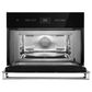 JennAir Noir 27" Built-In Microwave Oven with Speed-Cook in Stainless Steel and Black, , large