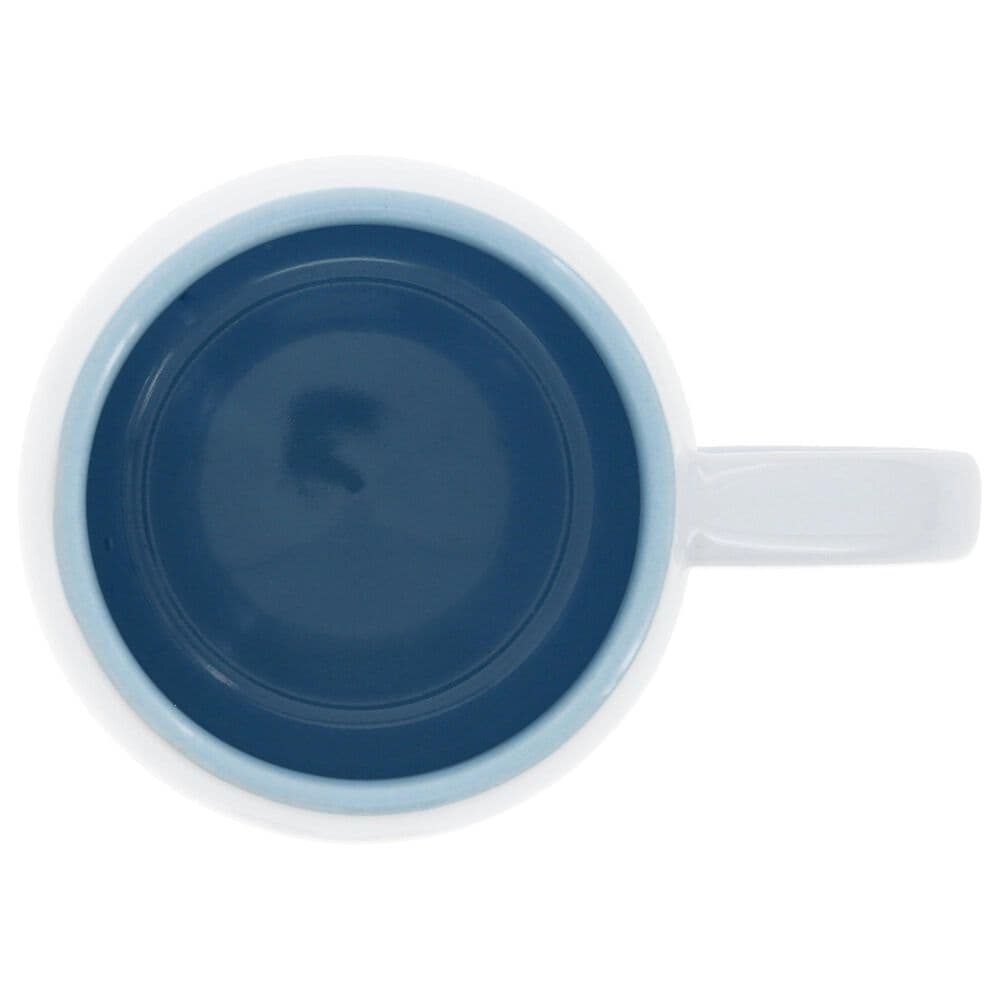 Pavilion Yarned 22 Oz Mug in White and Soft Blue, , large