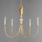 Maxim Lighting Paloma 5-Light Chandelier in Gold Leaf, , large
