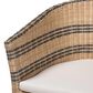 Baxton Studio Elda Rattan Accent Chair in Neutral, , large