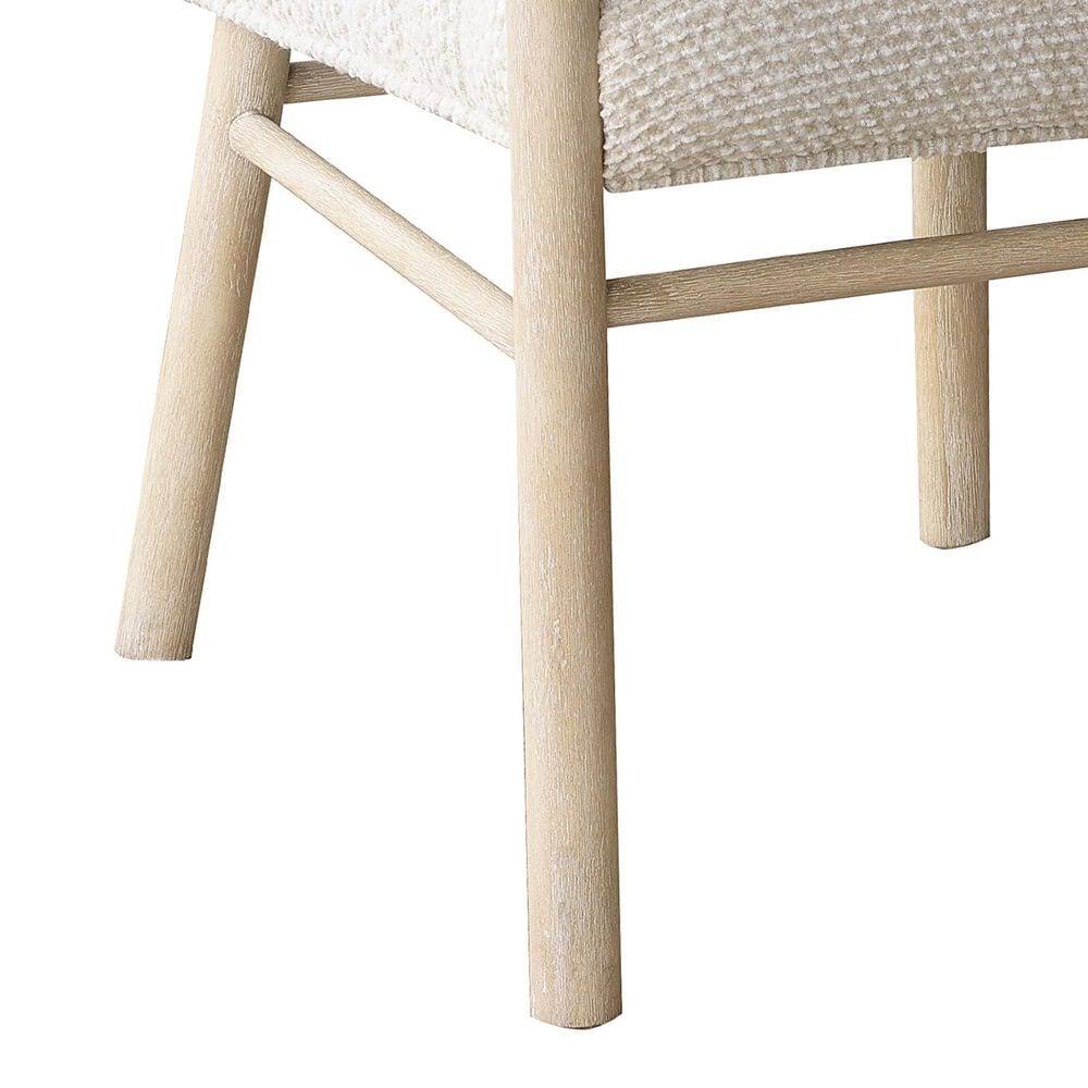 Chapel Hill Huntington Upholstered Dining Arm Chair in Beach Grass, , large