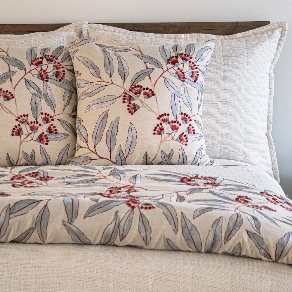 Ann Gish Linenberry 24" x 24" Square Throw Pillow in Blue, , large