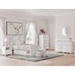 Ashley Kozlani 5-Piece Twin Panel Storage Bedroom Set in Matte White, , large