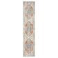 Nourison Astra Machine Washable ASW11 2"2" x 8" Grey and Multicolor Runner, , large