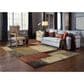 Oriental Weavers Hudson Patchwork Beige 7"8" x 10"10" Area Rug, , large