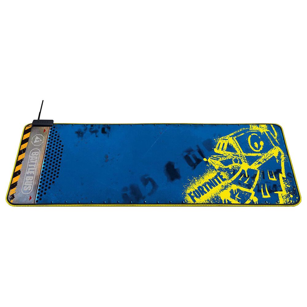 Razer Goliathus Extended Chroma RGB Lighting Soft Gaming Mouse Mat with Fortnite Edition in Black, , large