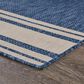 L&R Resources Seaside 1"10" x 3" Navy and White Indoor/Outdoor Area Rug, , large