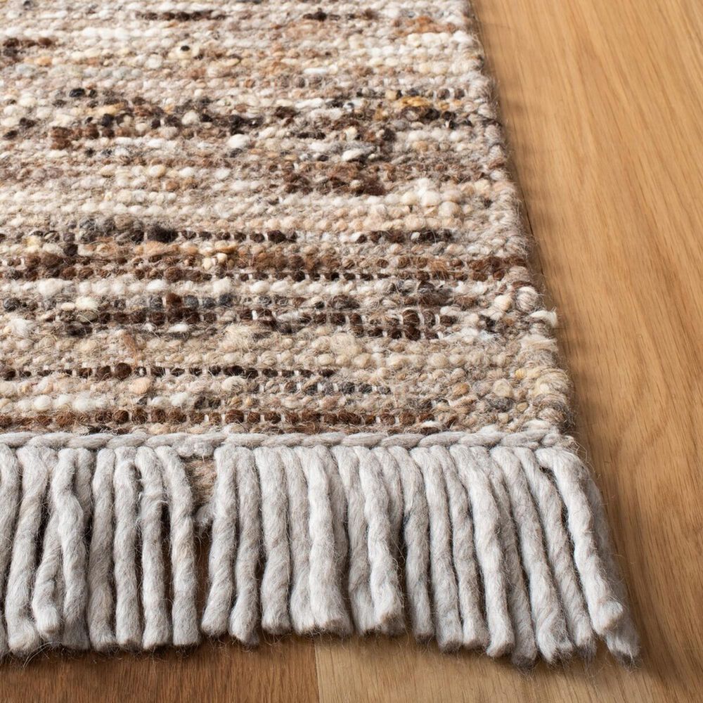 Safavieh Natura NAT327T 2&#39;3&quot; x 8&#39; Brown and Ivory Runner, , large
