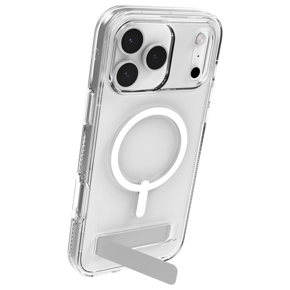 Zagg Crystal Palace Snap Case with Kickstand for Apple iPhone 17 Pro Max in Clear, , large