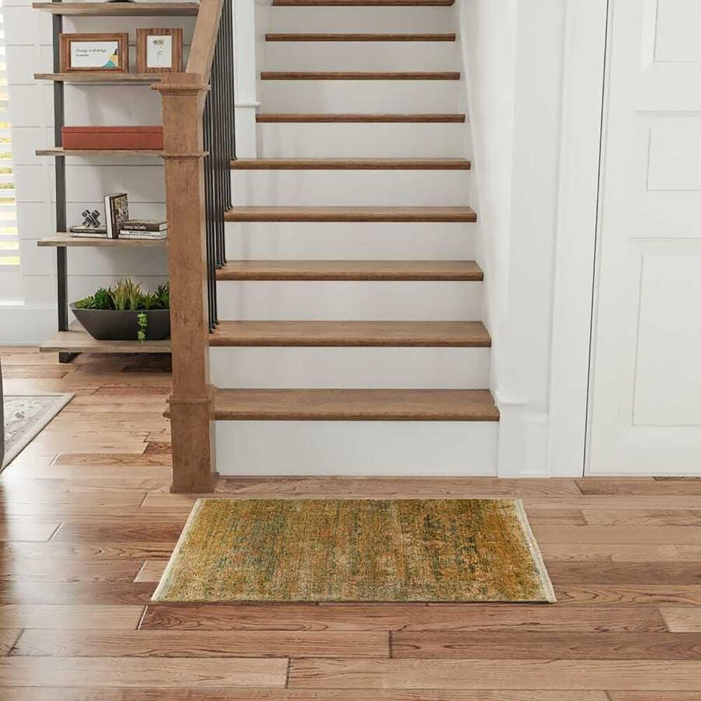 Nourison Luxurious 2&#39; x 3&#39; Olive Area Rug, , large