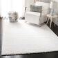 Safavieh August Shag AUG900A 10" x 14" White Area Rug, , large